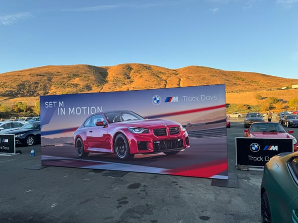 BMW M Track Day at Sonoma Raceway